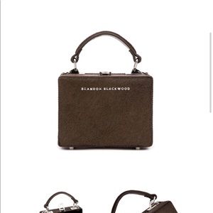 Brandon Blackwood Purse grey/brown